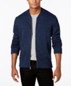 Tommy Hilfiger Men's Textured Zip-front Cardigan
