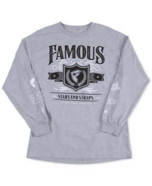 Famous Stars And Straps Long-sleeve Logo Graphic T-shirt