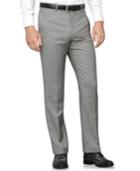 Tommy Hilfiger Pants Grey Sharkskin Trim Fit