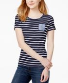 Tommy Hilfiger Cotton Striped T-shirt, Only At Macy's