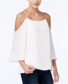 Bar Iii Cold-shoulder Top, Only At Macy's
