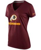 Nike Women's Short-sleeve Washington Redskins V-neck T-shirt