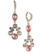 Givenchy Stone And Crystal Cluster Drop Earrings