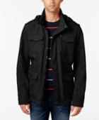 Tommy Hilfiger Men's Soft-shell Packable Hood Jacket