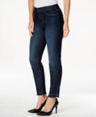Nydj Clarissa Ankle-zip Hollywood Wash Jeans