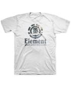 Element Men's Vertical Fragment Graphic-print Logo T-shirt
