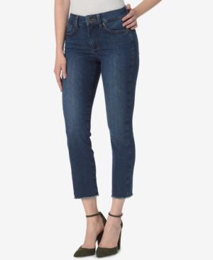 Nydj Sheri Frayed Tummy-control Skinny Jeans