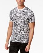 Sean John Men's Cheetah-print Cotton T-shirt