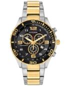 Citizen Men's Chronograph Eco-drive Two-tone Stainless Steel Bracelet Watch 43mm At2124-51e - A Macy's Exclusive