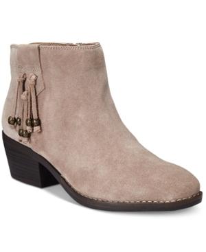 White Mountain Havana Tassel Booties Women's Shoes