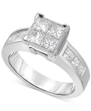 Prestige Unity Diamond Engagement Ring (2 Ct. T.w.) In 14k White Gold