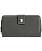 Giani Bernini Leather Receipt Manager Wallet With Anti Theft Technology, Only At Macy's