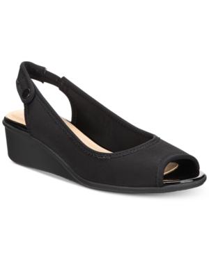 Charter Club Yameen Slingback Wedge Sandals, Created For Macy's Women's Shoes
