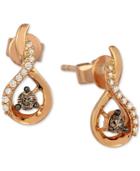 Le Vian Chocolatier Diamond Drop Earrings (1/5 Ct. T.w.) In 14k Rose Gold