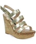 French Connection Deon Platform Wedge Sandals Women's Shoes