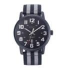 Men's Esq0260 Black Ip Stainless Steel Watch, Black Dial, Matching Nato Strap