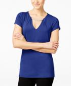 Inc International Concepts Petite Cutout Hardware Top, Only At Macy's