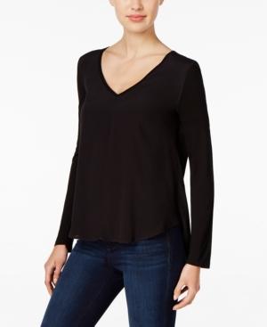 Calvin Klein Jeans Colorblocked V-neck Top