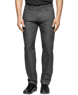 Calvin Klein Five-pocket Slub-twill Slim-fit Pants