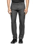 Calvin Klein Five-pocket Slub-twill Slim-fit Pants