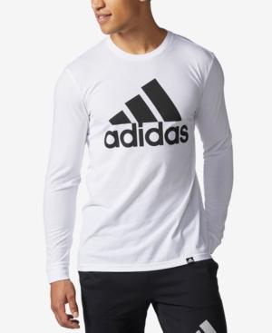 Adidas Men's Logo Long-sleeve T-shirt
