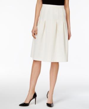 Tommy Hilfiger Pleated A-line Skirt