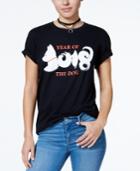 Hybrid Juniors' Year Of The Dog 2018 Graphic T-shirt