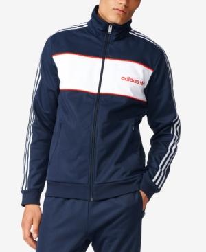 Adidas Men's Originals Colorblocked Beckenbauer Track Jacket