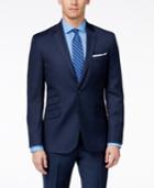 Kenneth Cole New York Navy Solid Extreme Slim-fit Jacket