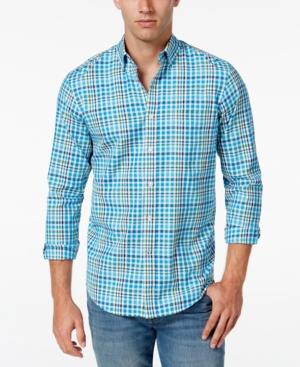 Club Room Men's Multi-check Long-sleeve Shirt