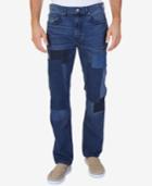 Nautica Men's Straight-fit Stretch Patchwork Jeans