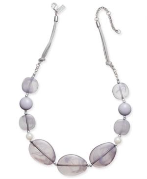 Inc International Concepts Mixed-stone Necklace, Only At Macy's