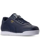 Puma Men's Roma Classic Perf Casual Sneakers From Finish Line