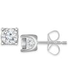 Trumiracle Diamond Stud Earrings (3/8 Ct. T.w.) In 14k White Gold Or Gold