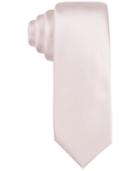 Alfani Men's Pink Solid Slim Tie, Only At Macy's