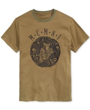 Guess Men's Embroidered Cotton T-shirt