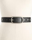 Style & Co. Rhinestone Oval Pant Belt, Only At Macy's