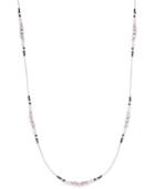 Inc International Concepts Gold-tone Pink Beaded Extra Long Length Necklace, Only At Macy's