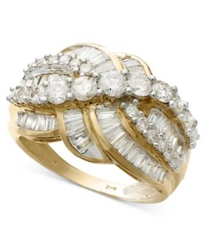 Diamond Ring, 14k Gold Diamond (2 Ct. T.w.)