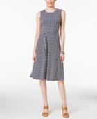 Charter Club Printed A-line Dress, Only At Macy's