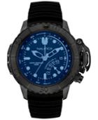 Nautica Men's Black Silicone Strap Watch 50mm Nad52500g