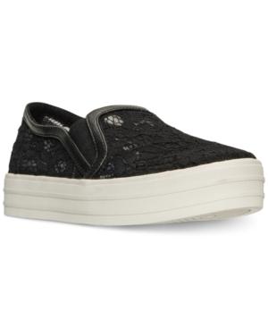 Skechers Women's Double Up - Flora Slip-on Casual Sneakers From Finish Line