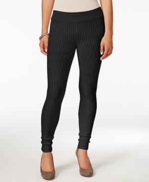 Hue Cable Sweater Relaxed Leggings