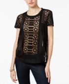Bar Iii Burnout Top, Only At Macy's