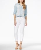 Joe's Icon Cropped Marlie White Jeans