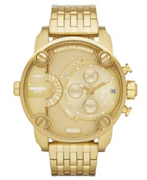 Diesel Watch, Men's Gold-tone Stainless Steel Bracelet 51mm Dz7287