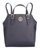 Tommy Hilfiger Honey Saffiano Backpack Tote