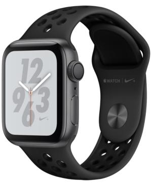 Apple Watch Nike+ Series 4 Gps, 40mm Space Gray Aluminum Case With Anthracite Black Nike Sport Band