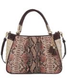 Brahmin Ruby Tri-texture Medium Satchel