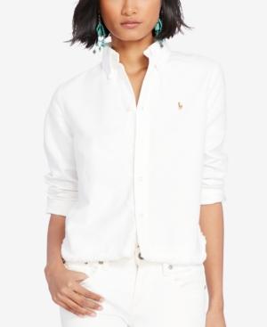 Polo Ralph Lauren Frayed-hem Oxford Shirt